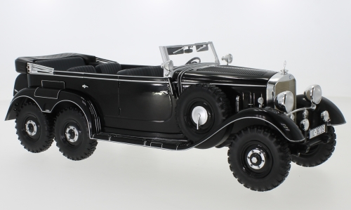 Mercedes-Benz G4 (W31) 1938 Zwart - 1:18